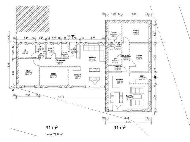 Eladó ház Százhalombatta, Óváros 91 nm