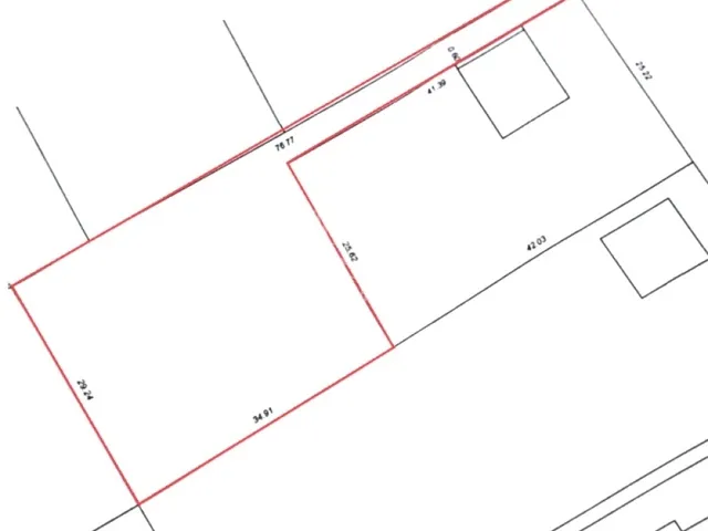 Eladó telek Iváncsa 1150 nm