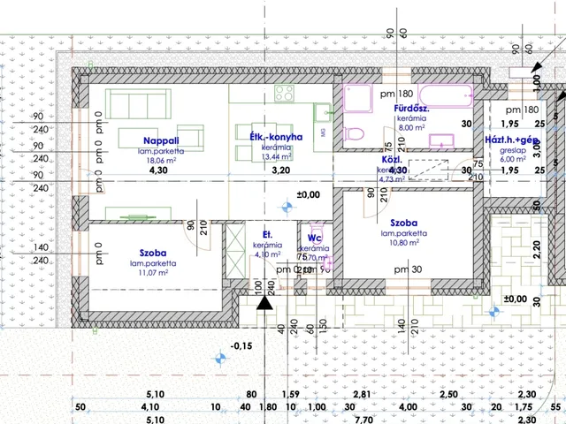 Eladó ház Kápolnásnyék 77 nm