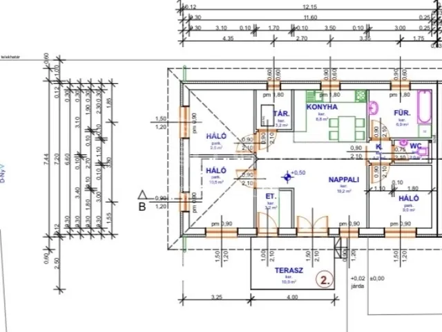 Eladó ház Monorierdő 75 nm
