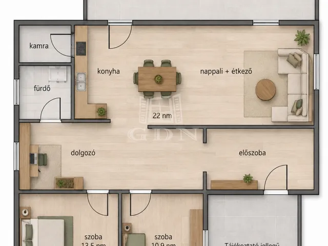 Eladó ház Erdőkertes 72 nm