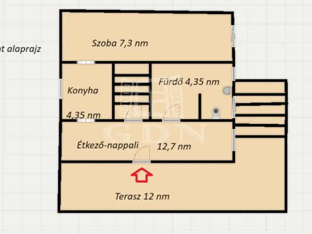 Eladó ház Vácrátót 82 nm