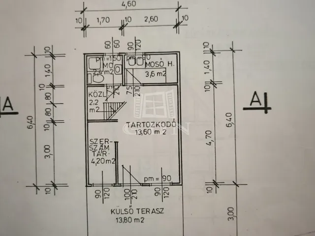 Eladó ház Vácegres 44 nm