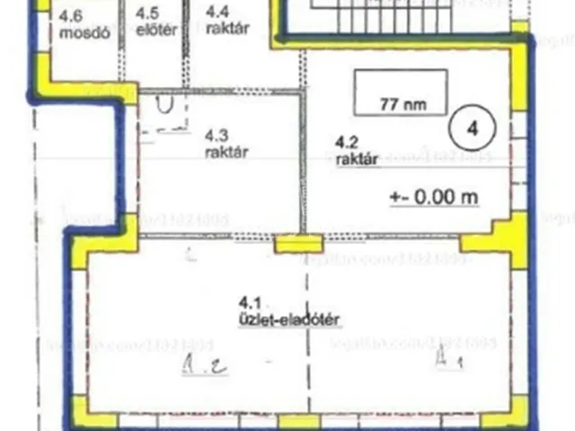 Kiadó kereskedelmi és ipari ingatlan Dunakeszi 77 nm