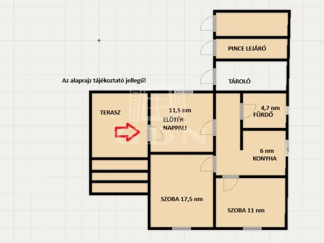 Eladó ház Erdőkertes 60 nm