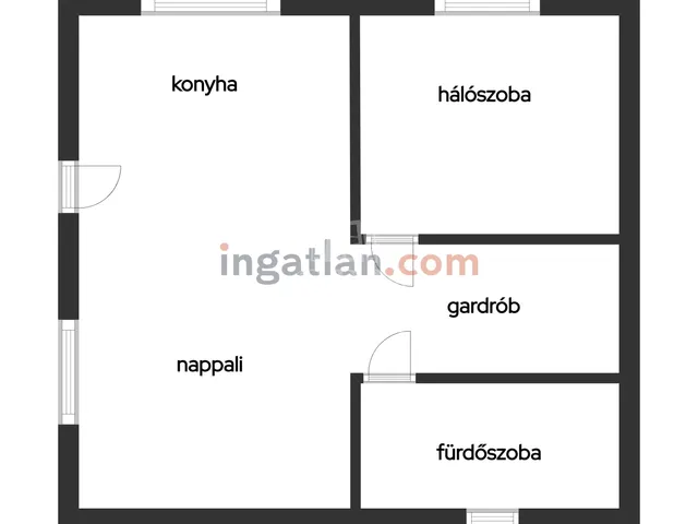 Eladó ház Váchartyán 55 nm