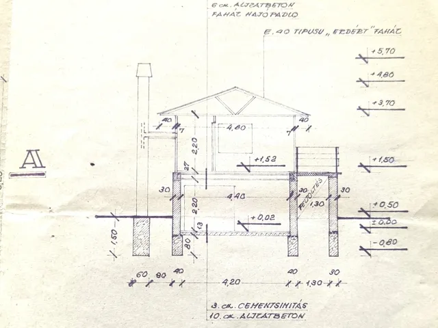 Eladó üdülő és hétvégi ház Bánk 40 nm