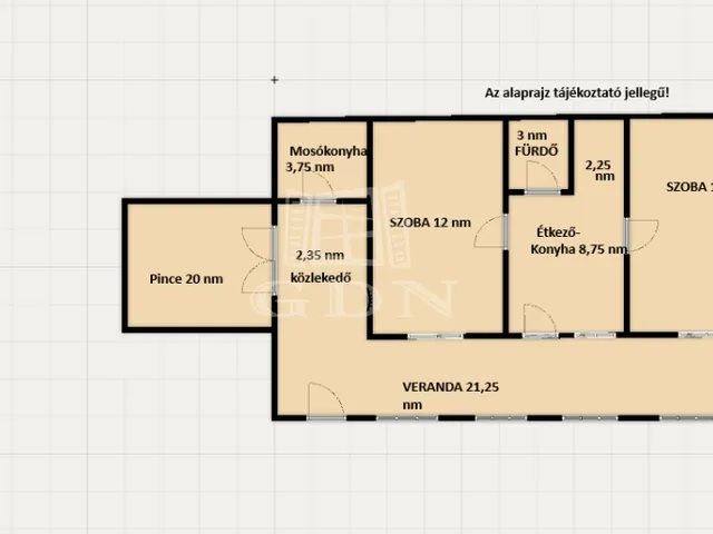 Eladó ház Tahitótfalu 85 nm