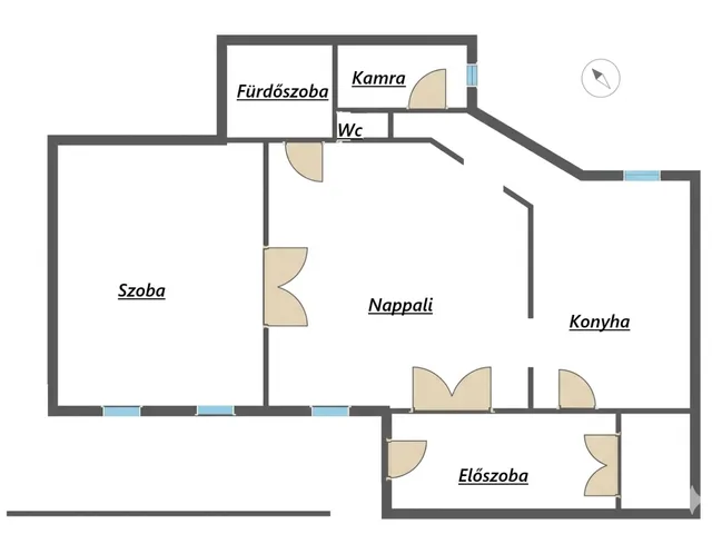 Eladó lakás Budapest V. kerület, Belváros 87 nm