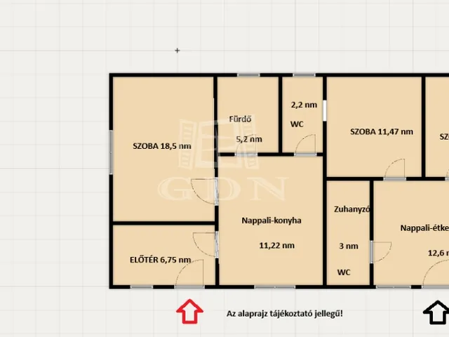 Eladó ház Veresegyház, Mézesvölgy 78 nm
