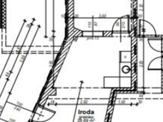 Kiadó kereskedelmi és ipari ingatlan Dunakeszi 54 nm