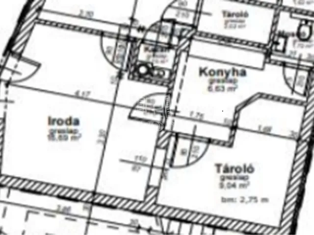 Kiadó kereskedelmi és ipari ingatlan Dunakeszi 34 nm