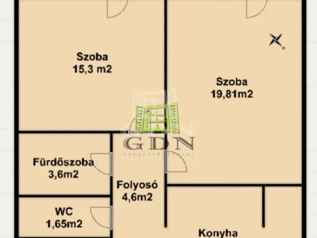 Eladó lakás Budapest XX. kerület, Pacsirtatelep 58 nm