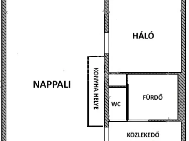 Eladó lakás Budapest IV. kerület, Káposztásmegyer 36 nm