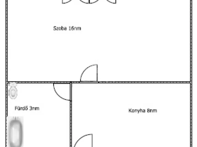 Eladó lakás Budapest XV. kerület, Rákospalota 27 nm