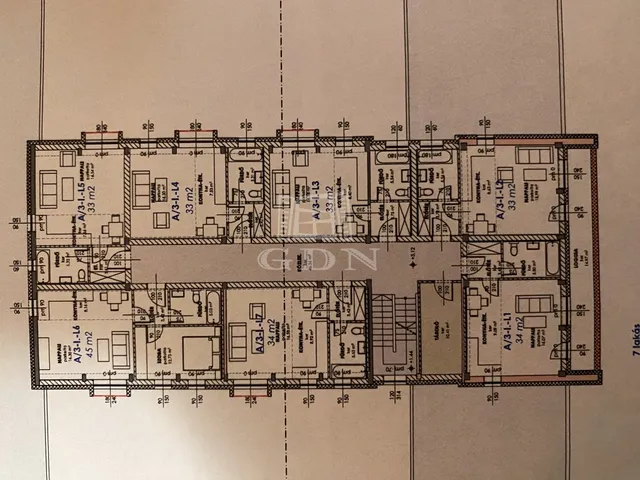 Eladó lakás Komárom 36 nm