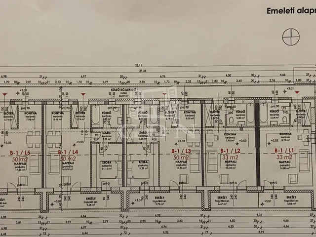 Eladó lakás Komárom 50 nm