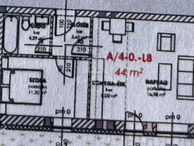 Eladó lakás Komárom 43 nm