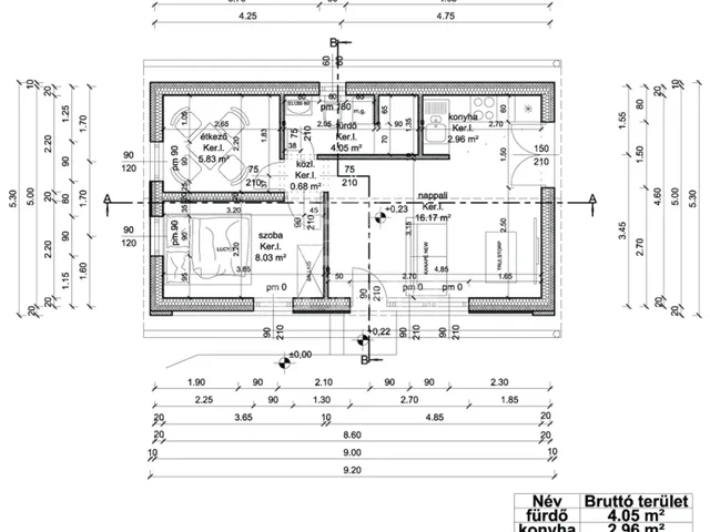 Eladó ház Komárom 37 nm