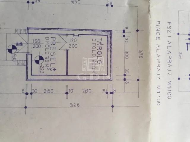 Eladó üdülő és hétvégi ház Bocfölde 36 nm