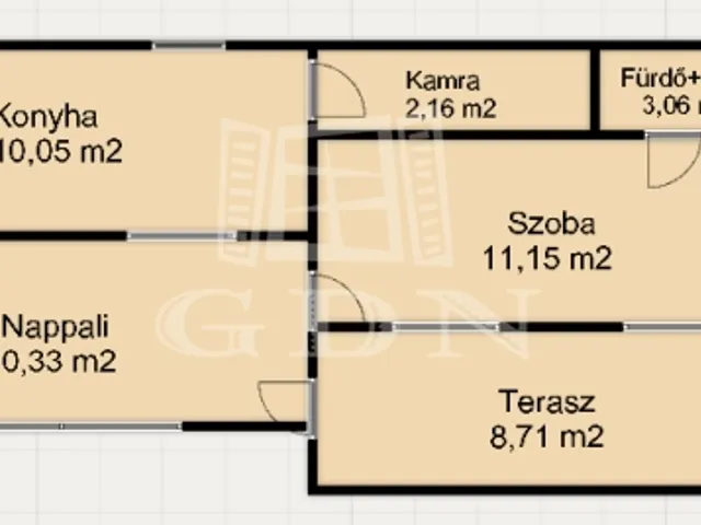 Eladó ház Nemessándorháza 55 nm