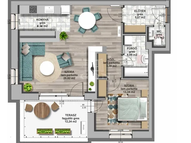 Eladó lakás Zalaegerszeg, Belváros 66 nm