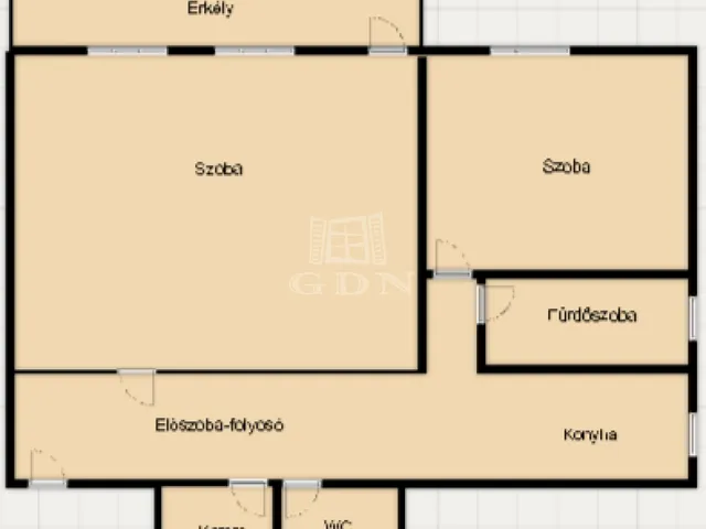 Eladó lakás Zalaegerszeg, Kertváros 57 nm