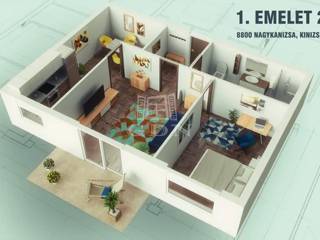 Eladó lakás Nagykanizsa, Belváros 65 nm