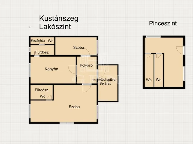 Eladó ház Kustánszeg 77 nm