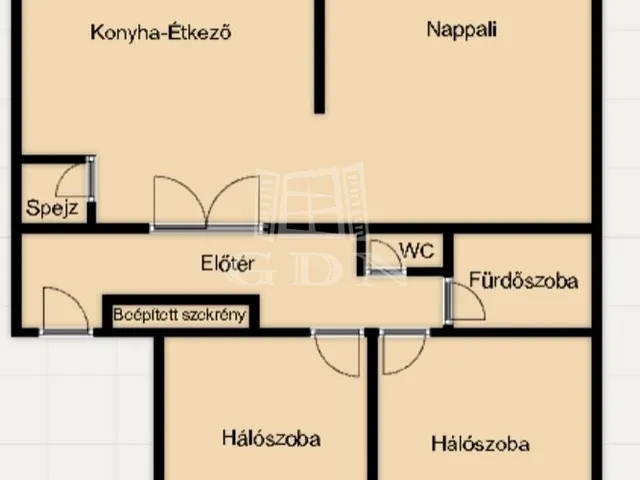 Kiadó lakás Zalaegerszeg, Belváros 80 nm