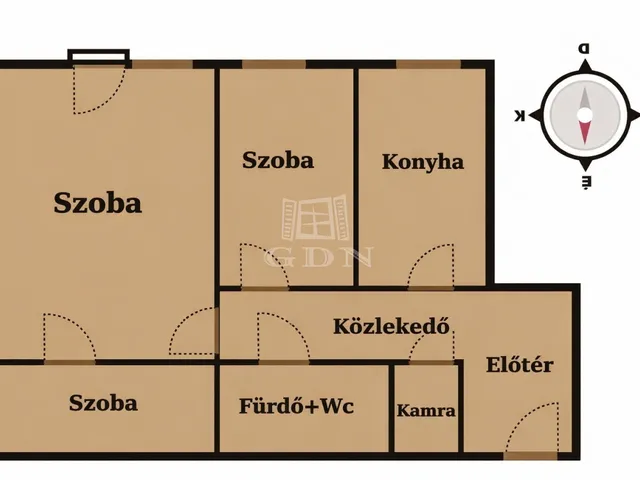 Eladó lakás Zalaegerszeg, Landorhegy 49 nm