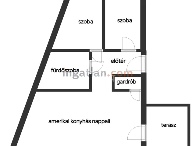 Eladó lakás Nagykanizsa, Belváros 61 nm