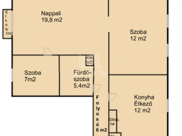 Eladó lakás Zalaegerszeg, Belváros 60 nm