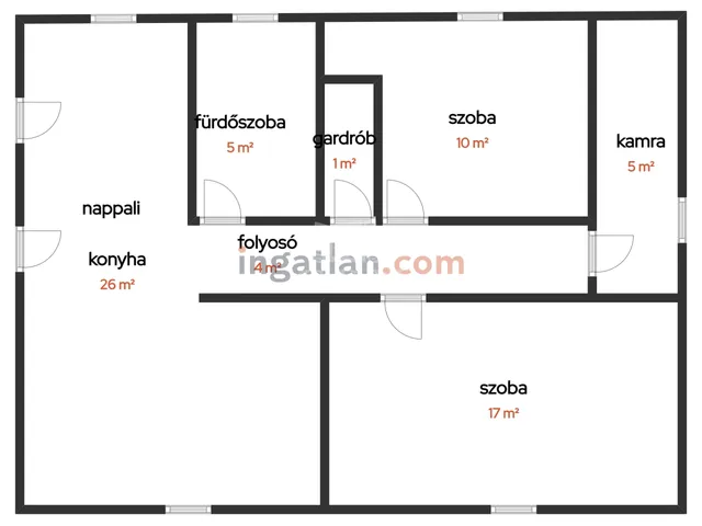 Eladó ház Gelse 81 nm