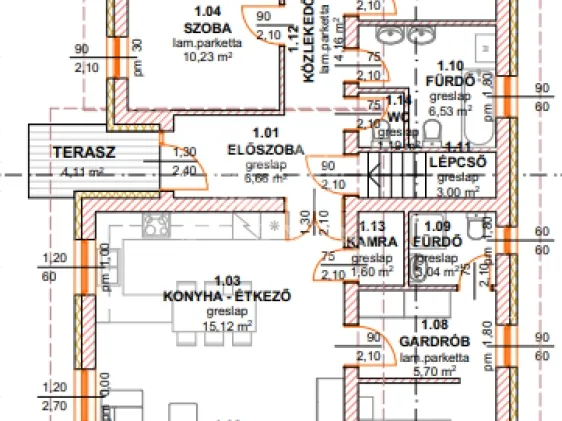 Eladó ház Érd, Parkváros 118 nm