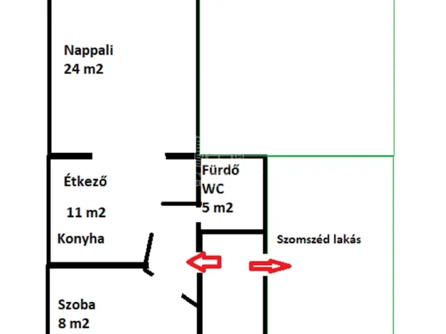 Eladó lakás Budapest VI. kerület 50 nm