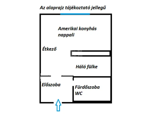 Kiadó lakás Budapest V. kerület, Belváros 46 nm