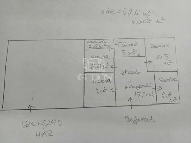 Eladó ház Pilis 70 nm