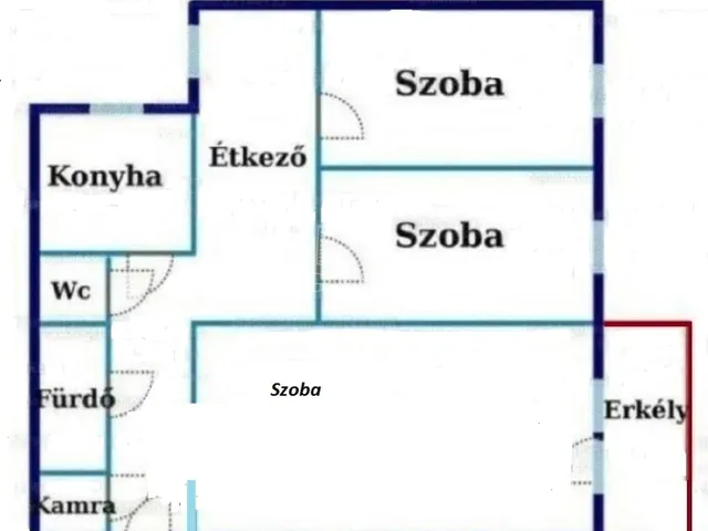 Eladó lakás Budapest XXI. kerület, Királymajor 58 nm