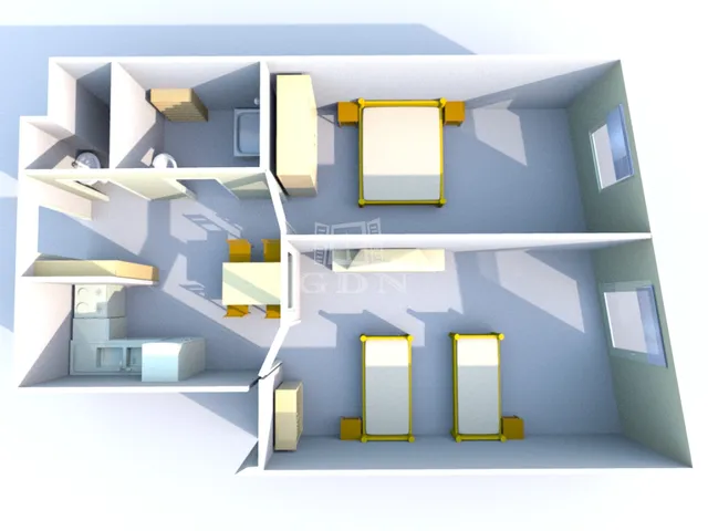 Eladó lakás Budapest VIII. kerület, Corvin negyed 43 nm