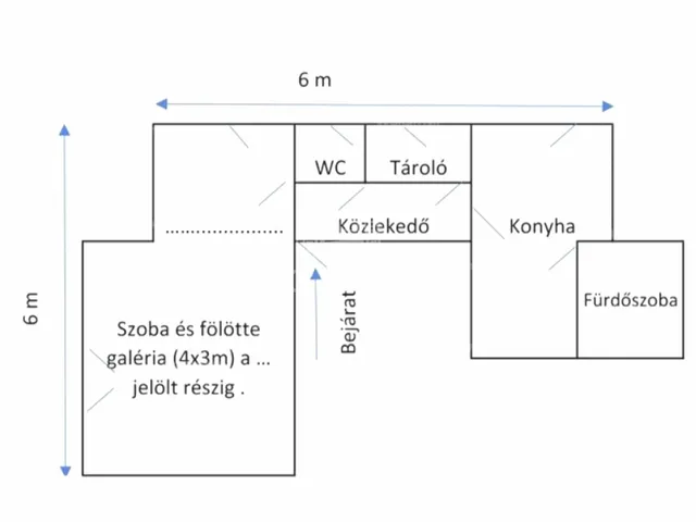 Eladó lakás Budapest II. kerület, Vérhalom 31 nm