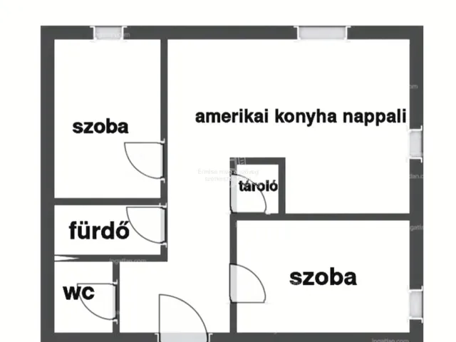 Eladó lakás Budapest XI. kerület, Gazdagrét 56 nm