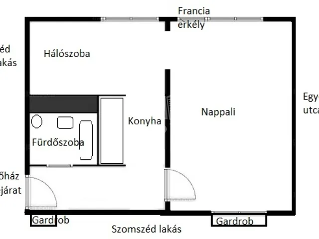 Eladó lakás Budapest IX. kerület 39 nm
