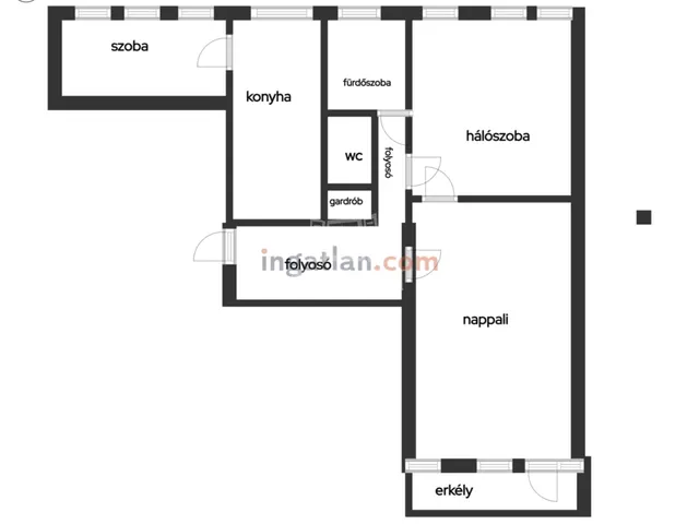 Eladó lakás Budapest III. kerület 60 nm