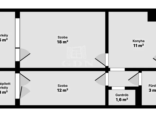 Eladó lakás Budapest XI. kerület 51 nm