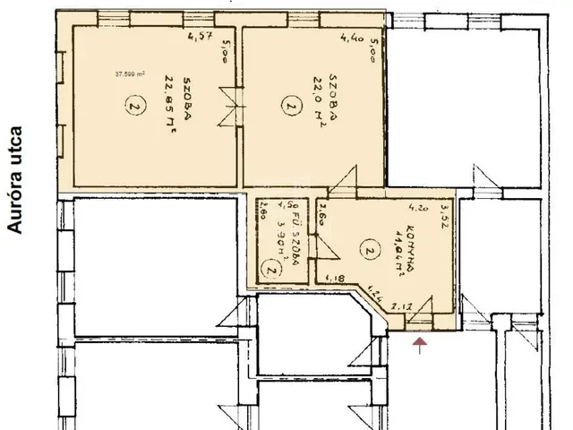 Eladó lakás Budapest VIII. kerület 61 nm