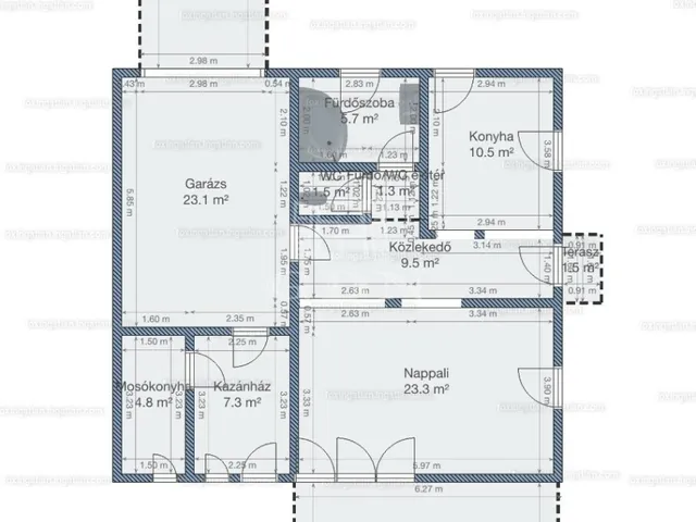 Eladó ház Mende, Pusztaszentistván 110 nm