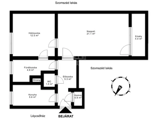 Eladó lakás Budapest XIV. kerület 51 nm