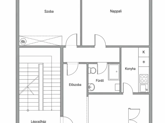 Eladó lakás Budapest XIII. kerület, Angyalföld 46 nm