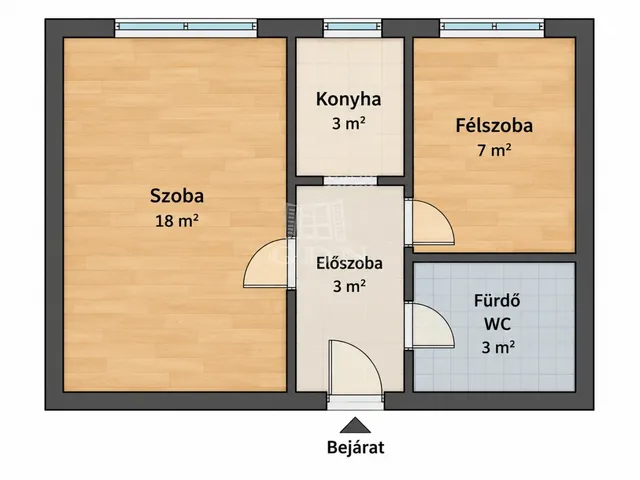 Eladó lakás Budapest IV. kerület 34 nm